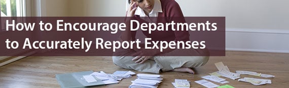 encourage-departments-report-accurate-expenses
