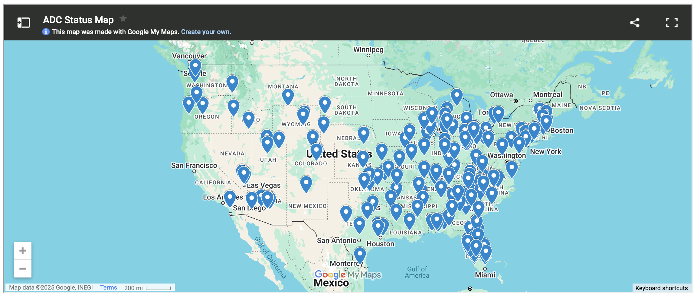 Online Accounting Service Map For Businesses Across The U.S.