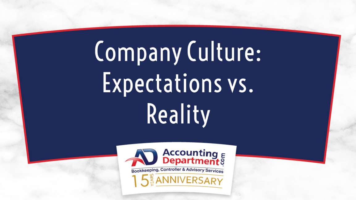 Company Culture: Expectations vs. Reality