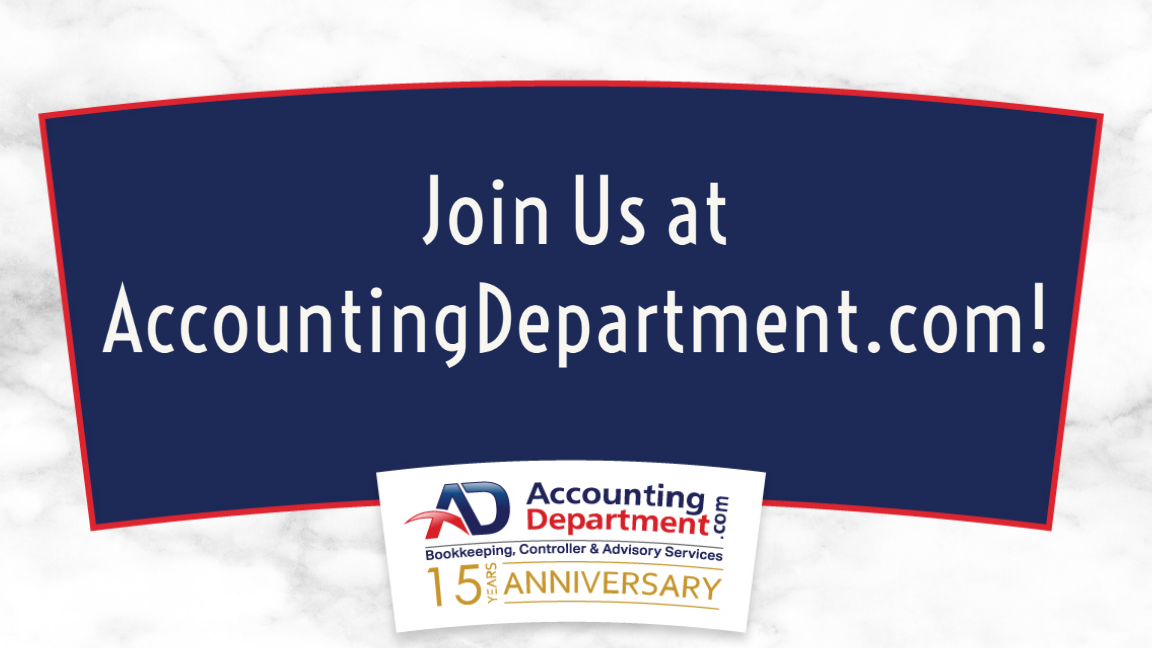 Join Us at AccountingDepartment.com!