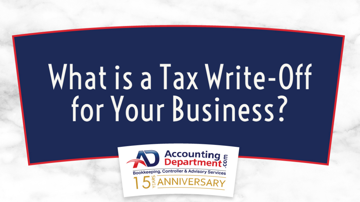 What is a Tax Write-Off for Your Business?