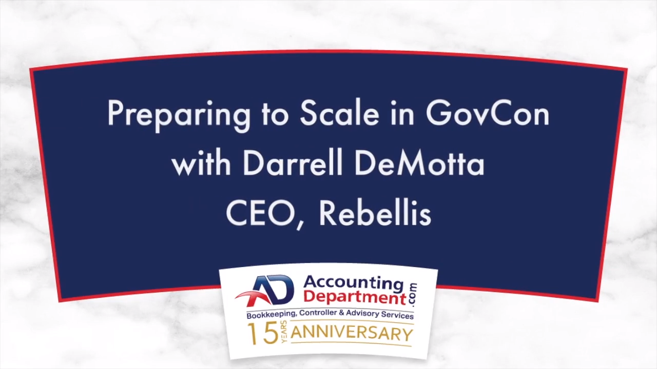 preparing to scale in government contracting - client testimonial